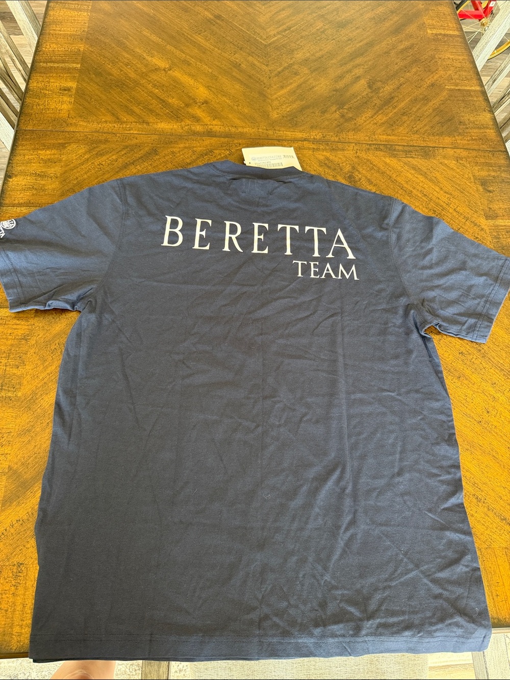 NWT Beretta Men's Navy Logo T-Shirt